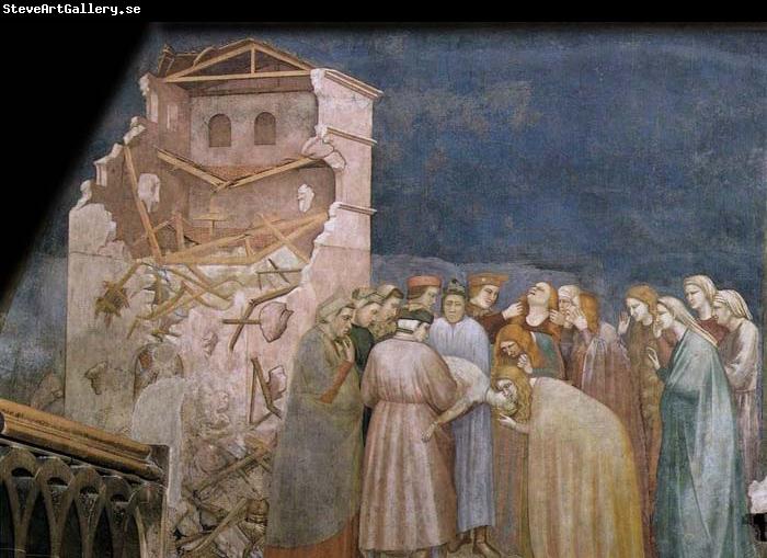 GIOTTO di Bondone The Death of the Boy in Sessa